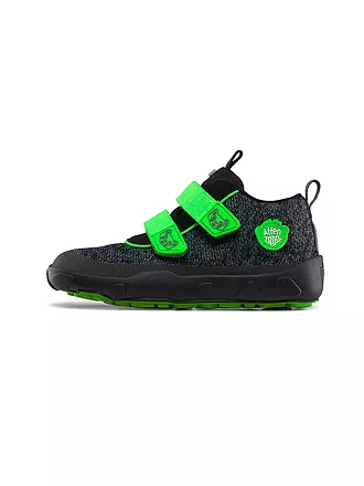 AFFENZAHN | Chaussures pieds nus pour enfants - Chaussures de transition KNIT HAPPY Éléphant | schwarz